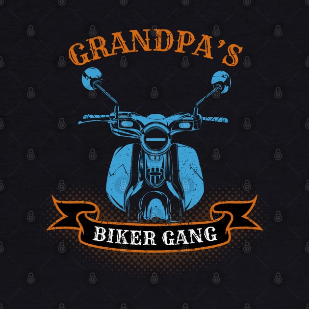 Grandpa's Biker Gang Father's Day by DwiRetnoArt99